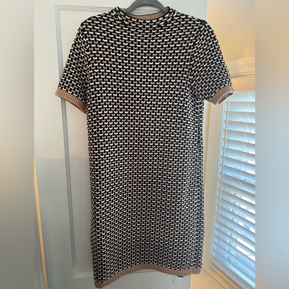 Ann Taylor weave sweater dress.
